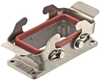 Bulkhead Housing, Han 10B Hood/insert; Heavy Duty Connector Type Harting - 67X8039 - Newark, An Avnet Company
