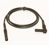 Test Lead Shrouded Banana to 90 Shrouded Banana Silicone, 24? - BU-6162-M-24-0 - Mueller Electric Company