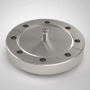 Single Mode 633nm Fiber Optic Feedthrough, FC/APC Connector, 1 Feedthrough, 4.50″ Conflat Flange -- A14866-6-CF - Image
