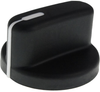 Control Knob, Tpe, D Shaft, 41.12Mm; Shaft Type Davies Molding - 13AC6856 - Newark, An Avnet Company