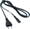 Power Cord, C7, Black, 1.8M, 3A; Connector Type A Volex - 81K8100 - Newark, An Avnet Company