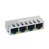 Modular/Ethernet Connector (RJ45) Jacks With Magnetics - 5843-HFJ14-E2450ER-L12RL-ND - DigiKey