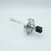 Thermocouple Feedthrough, Type J, 2 Pairs, Miniature Connectors, 2.75″ Conflat Flange - A2612-1-CF - MPF Products, INC.