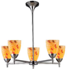 10155/5PC-YW Mid. Chandeliers-Glass Up - 638224 - Capital Lighting, Inc.