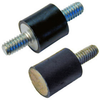 Cylindrical Vibration Mount (Inch) -- V10Z 3-MB1R0420 - Image