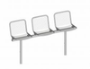 Seating System Arena, 3-seater, Fixed - 5315899 - Erlau