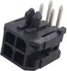Connector, Header, 4Pos, 2Row, 3Mm; Connector Systems Molex - 82X7500 - Newark, An Avnet Company