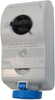 Switched Socket, 2P, 16A, 230V, Blu; Current Rating Ilme - 06AC1450 - Newark, An Avnet Company