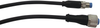 Sensor Cable, Amp, M8 Sensor Straight 4 Position Plug, M12 Sensor Straight 4 Position Receptacle Rohs Compliant Te Connectivity - 49Y4527 - Newark, An Avnet Company