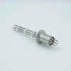 Power Feedthrough, 1000 Volts, 1 Amp, 8 Pins, 0.050″ Stainless Steel Conductors, 1.18″ QF / KF Flange - A2572-5-QF - MPF Products, INC.