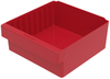 Akro-Mils Akrodrawer 25 lb Red Polystyrene Shelf Storage Bin - 11 5/8 in Length - 11 1/8 in Width - 4 5/8 in Height - 1 Compartments - 31112 RED - 31112 RED - R. S. Hughes Company, Inc.