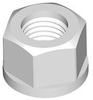 Standard Hex Nuts - Plastic -- NLH100A - Image