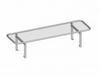 Schwarzwald Bench, 4-seater, Without Backrest, Movable - 5201399 - Erlau