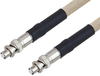 SHV Plug to SHV Plug Cable 12 Inch Length Using RG225 Coax - PE34421-12 - Pasternack