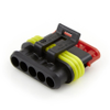 TE Connectivity AMP Superseal 1.5 mm 5-Position Plug Housing, 282089-1 - 38281 - Waytek, Inc.