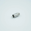 SMA Coaxial Feedthrough, 1 Pin, Grounded Shield, 0.373″ Dia SS Weld Adapter - A0660-1-W - MPF Products, INC.