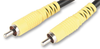 Audio / Video Cable Assembly, Phono (Rca) Plug, Phono (Rca) Plug, 6.5 Ft, 2 M, Black Pro Signal - 67C4221 - Newark, An Avnet Company