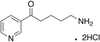 3-(5-Amino-1-pentanoyl)pyridine DiHCl - 6730 - Medical Isotopes, Inc.