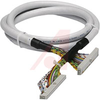 Round cable set, with two 50-pos. socket strips cable length: 0.5 m - 70000979 - Allied Electronics, Inc.