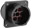 Connector; 7; Receptacle; Wire; 23; AllPlastic; 1-3/8-18 UNEF-2A; 0.220 in. - 70082971 - Allied Electronics, Inc.