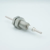 Power Feedthrough, 12000 Volts, 7 Amps, 1 Pin, 0.25″ Stainless Steel Conductor, 1.0″ Baseplate Bolt - A0543-3-BP - MPF Products, INC.