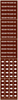 Brady B-946 White on Brown Vinyl Self-Adhesive Pipe Marker - 2 1/4 in Height - 1/2 in Character Height - 2 3/4 in Length - Printed Msg = MEDIUM PRESSURE GAS with Right Arrow - 7391-3C - 754473-67683 - R. S. Hughes Company, Inc.