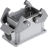 Heavy Duty Housing, 10B, 2 Lever, Alum; Heavy Duty Connector Type Harting - 51AC2885 - Newark, An Avnet Company