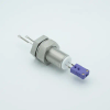 Thermocouple Feedthrough, Type E, 1 Pair, Miniature Connector, 1.0″ Baseplate Bolt - A0418-4-BP - MPF Products, INC.