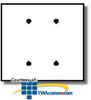 Leviton 2-Gang No Device Blank Wallplate - 80734 - TelephoneStuff.com