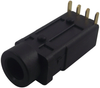 Phone Audio Connector, Jack, 4, Pcb Mount, Plastic Body, Gold Plated Contacts Rohs Compliant Lumberg - 46Y2695 - Newark, An Avnet Company