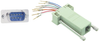 Adaptor, 9Pos D-Sub Plug/8Pos Jack Rj45; In Line Connector A L-Com - 90M0968 - Newark, An Avnet Company