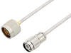 N Male to TNC Male Cable 24 Inch Length Using PE-SR402AL Coax - PE3W05401-24 - Pasternack