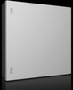 AX compact control cabinet Basic enclosure AX, carbon steel -- AX 1077.000 - Image