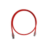 CAT 6 unshielded patch cord, LSZH Stranded, T568A and T568B compatible, Red, 5 Meter - C654102005M - Belden Inc.