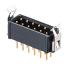 6+6 Pos. Male DIL Vertical Throughboard Conn. Latches - M80-8671205 - Harwin Plc