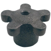 Star Knob - Female; 3.000 in; 5/8-11; Cast Iron - TP-7B - Reid Supply