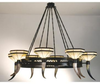 19985 Large Chandeliers-Glass Shade - 784171 - Capital Lighting, Inc.