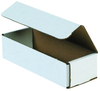 Oyster White Corrugated Mailer - 4 in x 12 in x 2 in - SHP-11291 - SHP-11291 - R. S. Hughes Company, Inc.