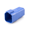 Amphenol Sine Systems AT04-6P-BLU 6-Way Connector Receptacle, DT04-6P Compatible, Blue - 39881 - Waytek, Inc.