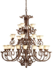 Large Chandeliers-Glass Shade - 294237 - Light Center (The)