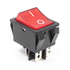 Rocker Switches -- 1400-R5BBLKREDFF3 - Image