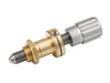 Adjustment Screw, 100 TPI, 12.7 mm Travel, Small Knob, Side Lock - AJS100-0.5 - Newport MKS