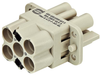 Heavy Duty Insert, Rcpt, 4Pos, 10Mm2; Product Range Harting - 58T8031 - Newark, An Avnet Company
