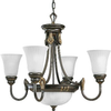 P4109-77 Mid. Chandeliers-Glass Up - 762316 - Capital Lighting, Inc.