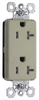 Duplex/Single Receptacle - PTTR26362-I - Thomas & Betts Corporation