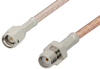 SMA Male to SMA Female Cable 72 Inch Length Using RG316-DS Coax, RoHS - PE3171LF-72 - Pasternack