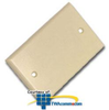 Leviton Nylon 1 Gang Blank Faceplate - 80714 - TelephoneStuff.com