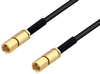 SSMC Plug to SSMC Plug Cable 24 Inch Length Using PE-SR405FLJ Coax - PE3C4441-24 - Pasternack