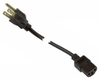 Power Cord, Nema5-15P/iec, 2M, 10A Black; Connector Type A Alpha Wire - 85K9858 - Newark, An Avnet Company