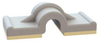 U Clamp, Adhesive, Pa66, Natural; Cable Clamp / Clip Type Essentra Components - 66AJ5082 - Newark, An Avnet Company